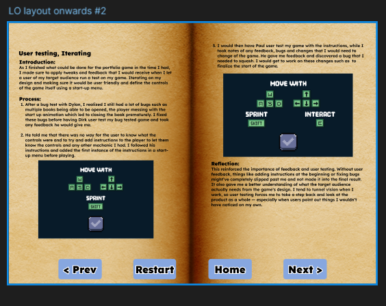 Second update to the LO books